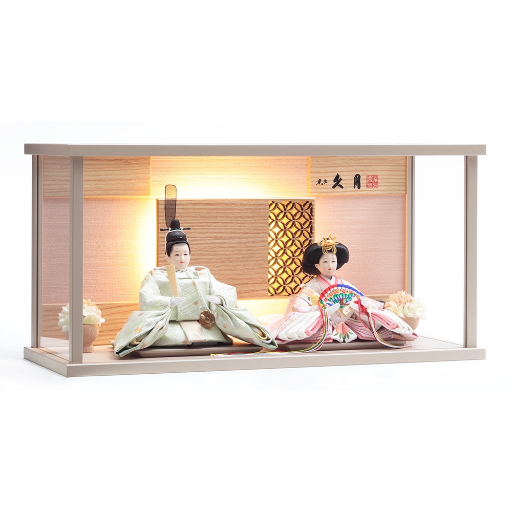 親王ケース飾り アクリルケース 6H-KK61-Z | ケース飾り | 【公式