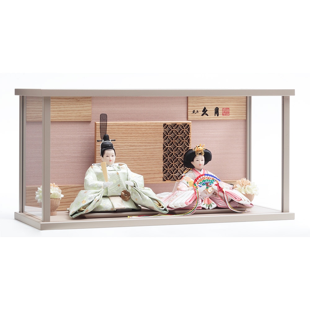 親王飾　東京久月 東京久月 親王節飾り雛人形 Japanese hina dolls | 株式会社エルブレイン