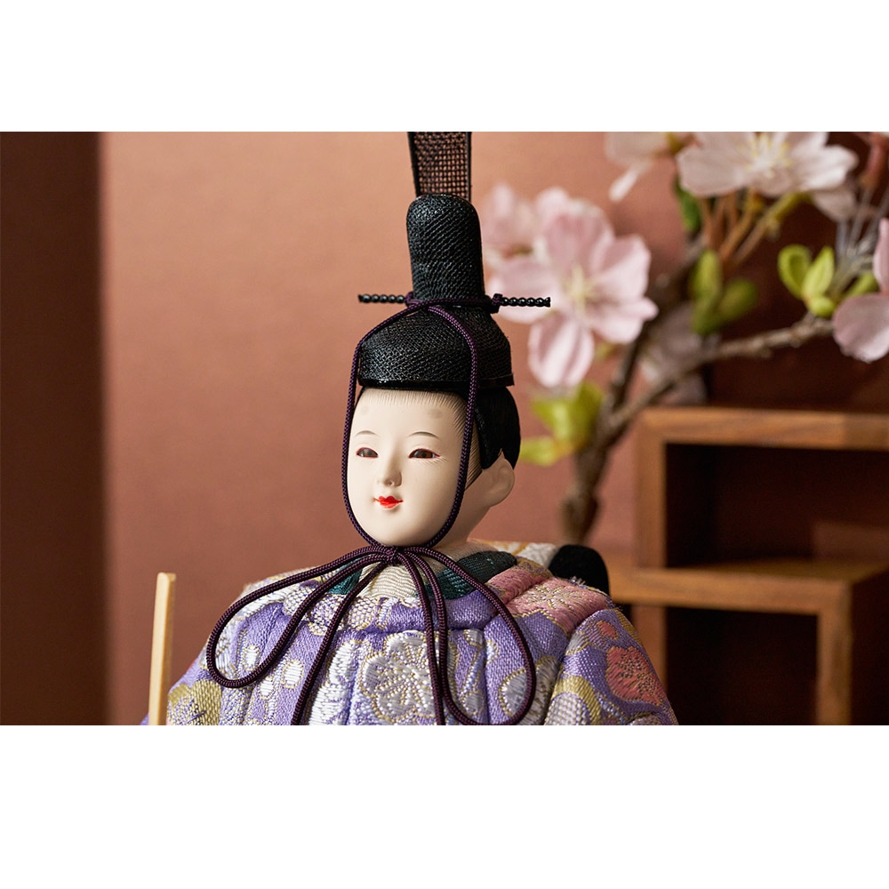 木目込 親王飾り ほのかシリーズ 6HR-M54 | 木目込飾り | 【公式