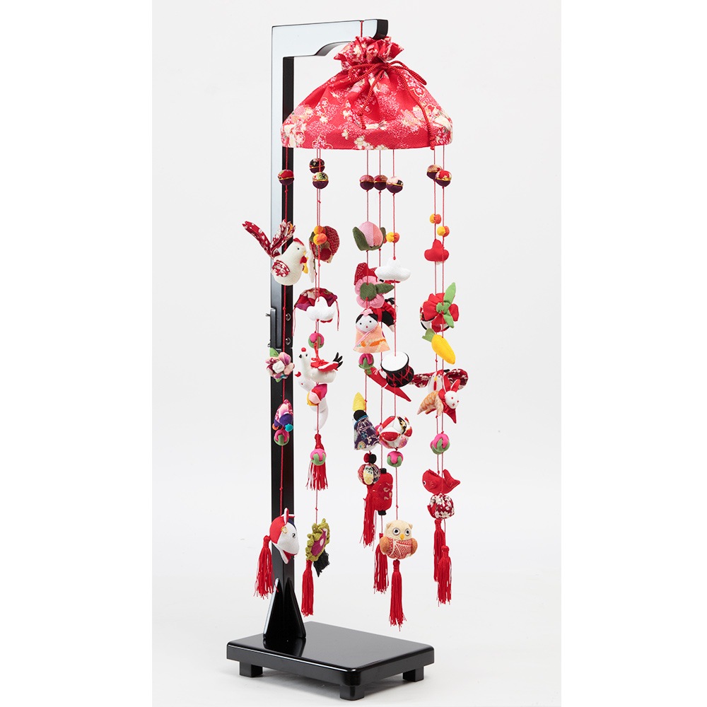 つるし雛 スタンド付 73H-R5 | つるし飾り | 【公式】 人形の久月