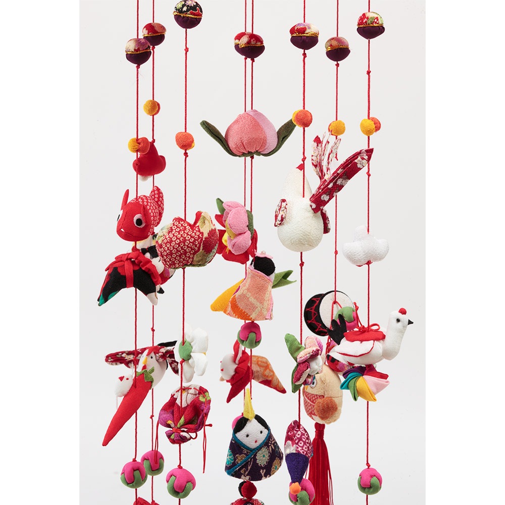 つるし雛 スタンド付 73H-R5 | つるし飾り | 【公式】 人形の久月