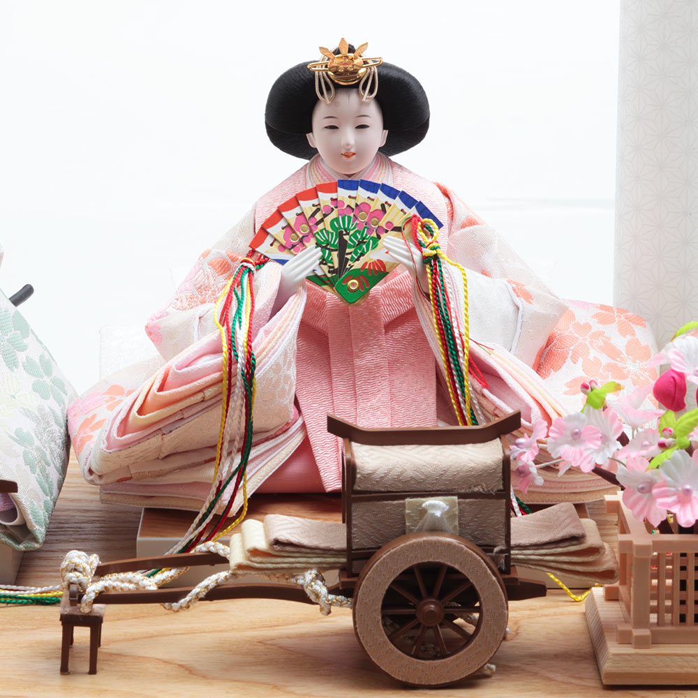 親王ケース飾り アクリルケース 6H-KK46-Z | ケース飾り | 【公式