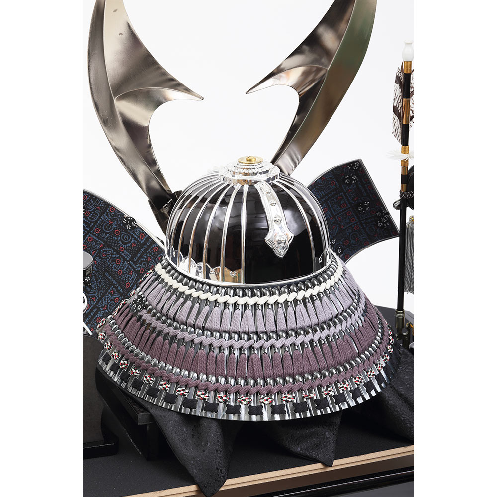 着用兜ケース飾り ガラスケース オルゴール付 6G-C2 | 五月人形