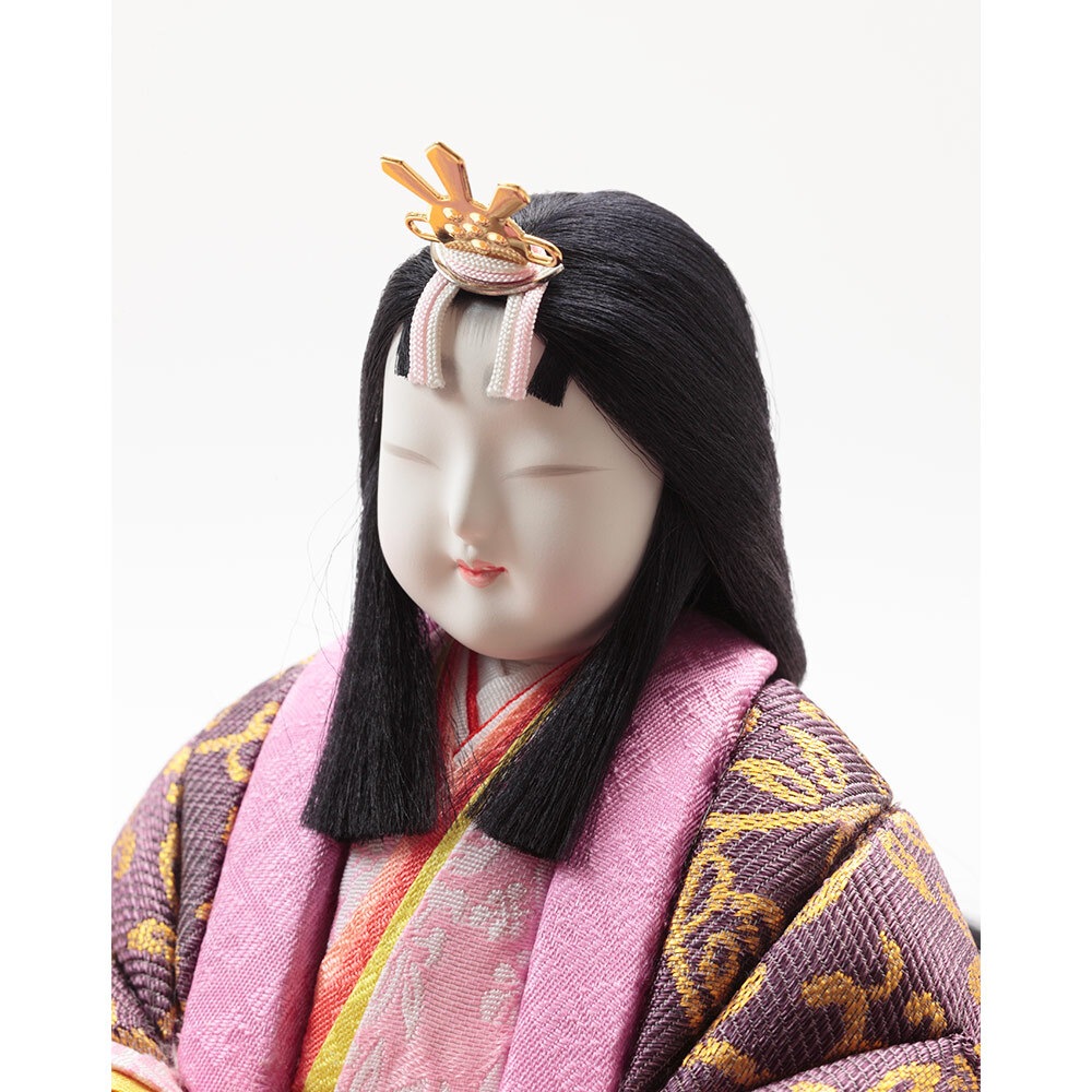 真多呂作 木目込 親王飾り 73HR-M18 | 木目込飾り | 【公式】 人形の久