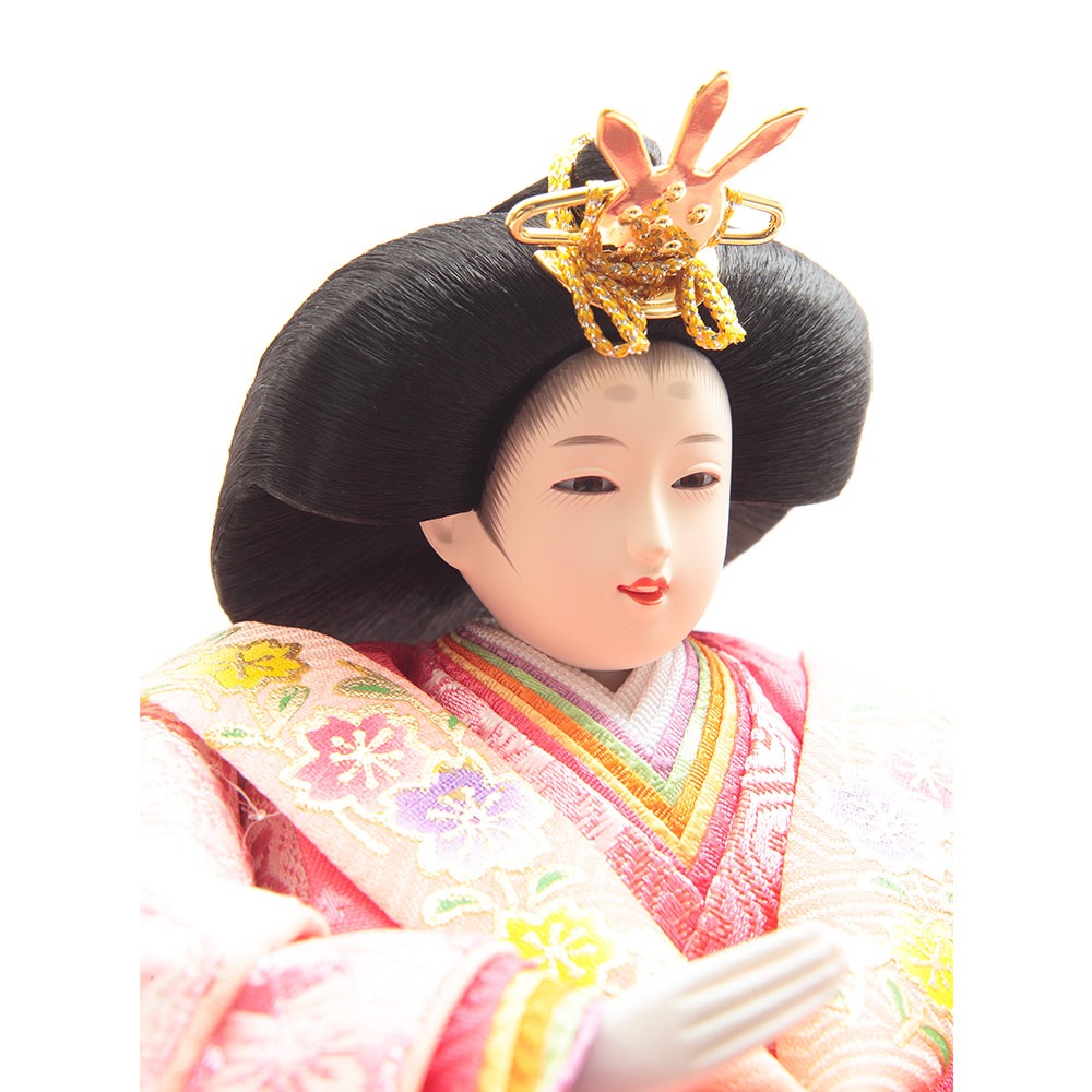 収納三段 親王官女飾り 6HR-N11-Z | 段飾り | 【公式】 人形の久月