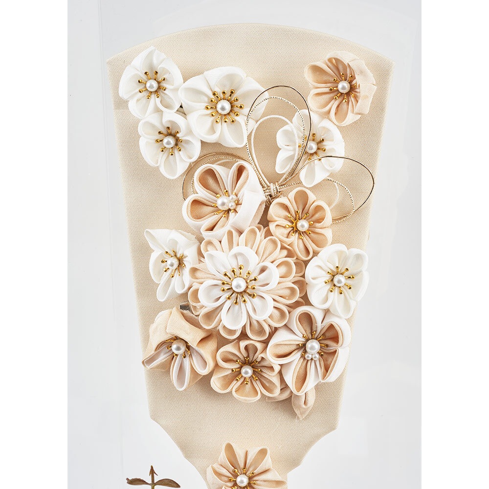 飾りつまみ　羽子板9号 つまみ羽子板板立飾り 9号 4EH-42 | 羽子板 | 【公式】 人形の久月