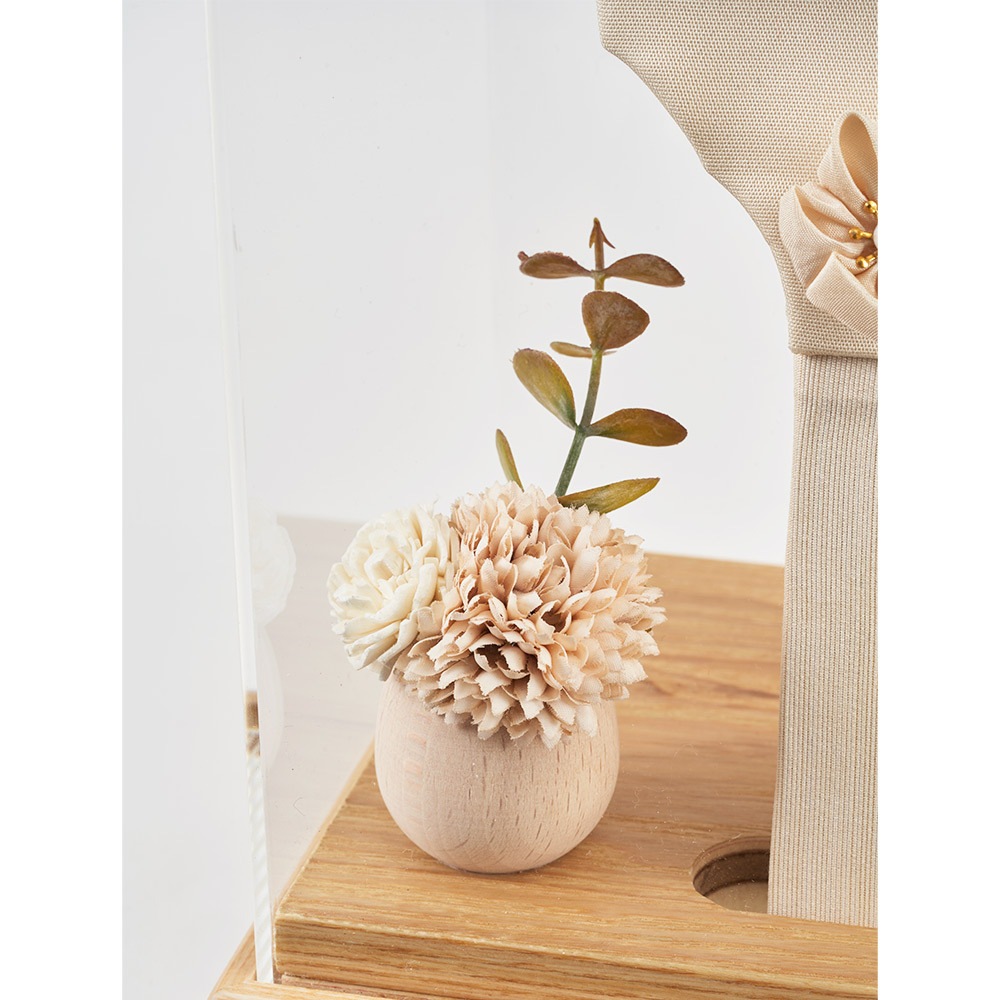 つまみ羽子板ケース飾り 9号 アクリルケース 4EH-24-Z | 羽子板