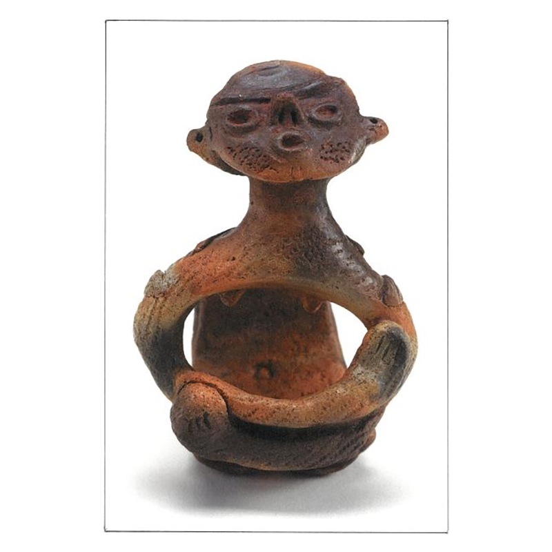 ポストカード　屈折像土偶