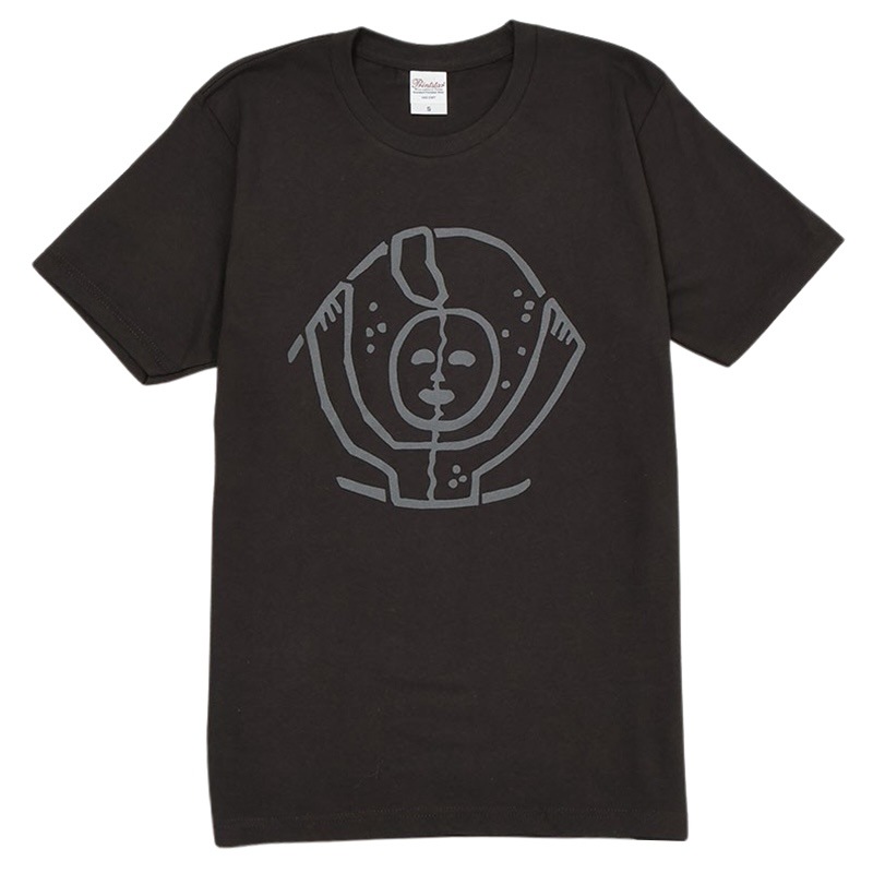 石人Tシャツ　スモークブラック 【 XL サイズ 】