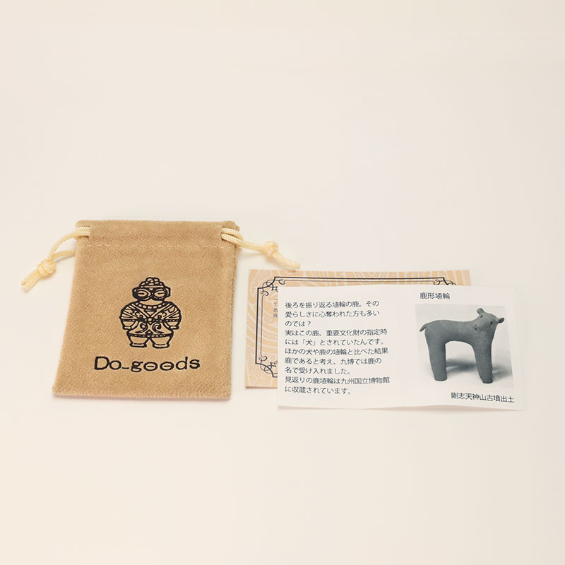 鹿埴輪　スタッドピアス