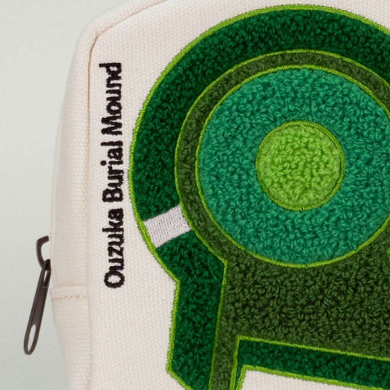 装飾古墳ポーチ 王塚古墳形