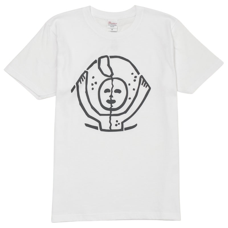 石人Tシャツ　ホワイト 【 M サイズ 】