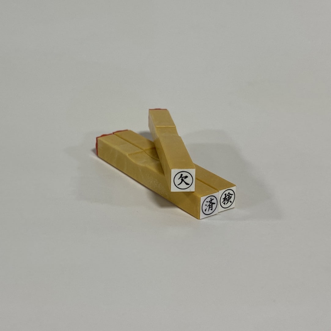 [一般柄付ゴム印] O印（6㎜丸）