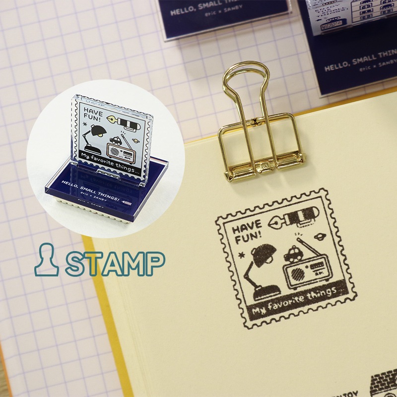 アクリルスタンドスタンプeric 消しゴム作家 eric エリック スタンプ 手帳 ハンコ