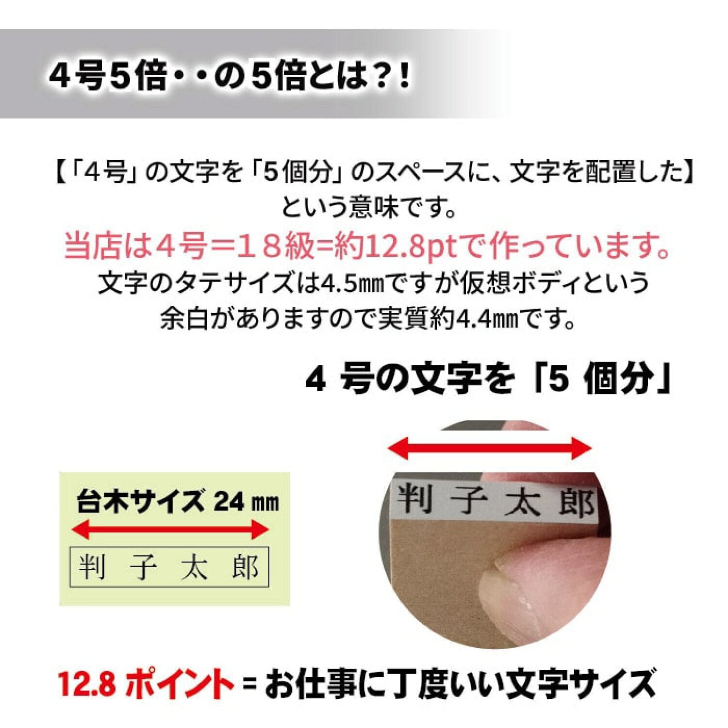 別製 ゴム印 勘定科目印 オーダーメイド ４号５倍