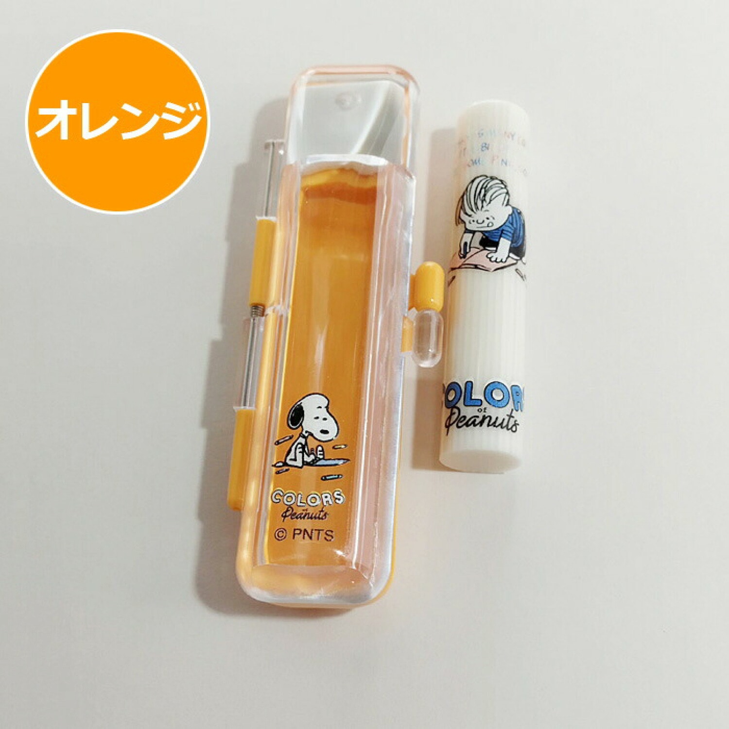 スヌーピースケルトン印鑑セット