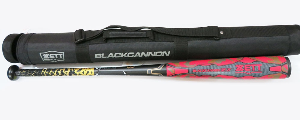 ZETT BLACK CANNON Z II 軟式84cm 720g ケース付き BLACK CANNON Z II バットケース(ZETT ブラックキャノンZⅡ