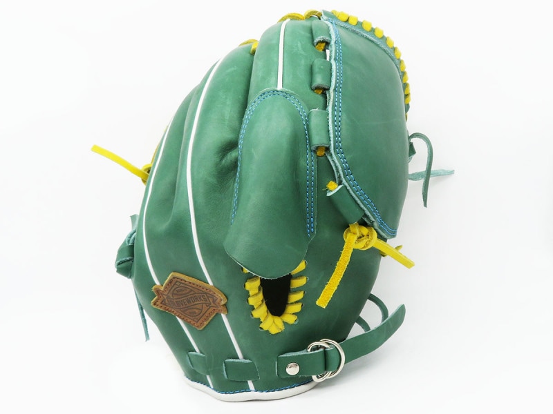 【中古】グラブワークス オーダー プロステアハイド 外野手用 中古】グラブワークス オーダー プロステアハイド 外野手用 中古