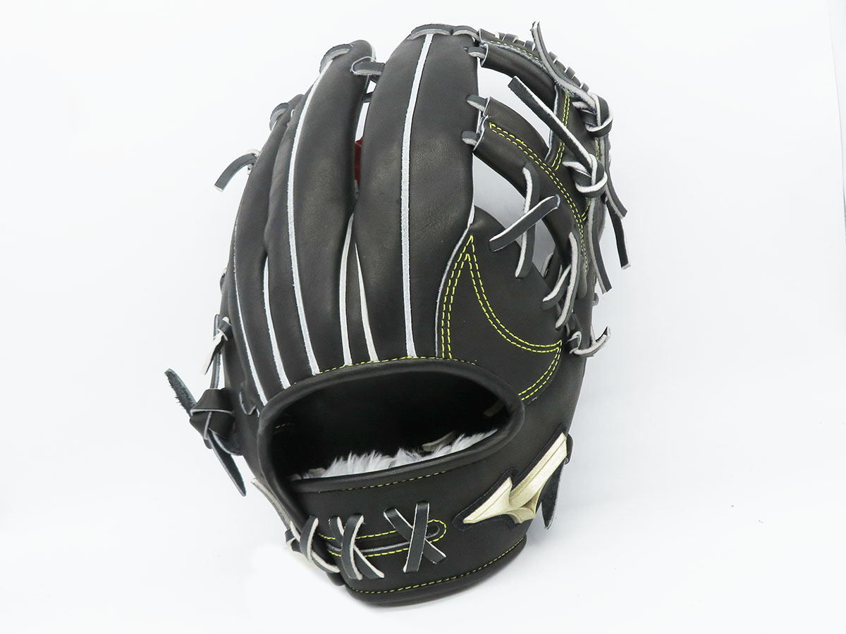 Mizuno 硬式野球グローブ 黒 グローバルエリート Hセレクション03