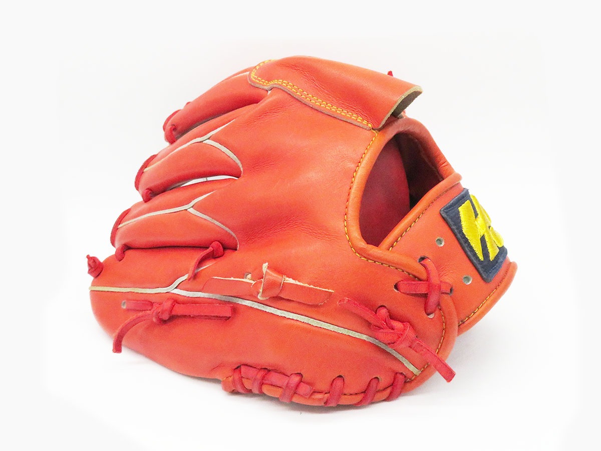 ホッタスポーツ　オーダー　赤オレンジ系 ホッタスポーツ オーダー 投手用 | 中古野球用品販売の球児先生