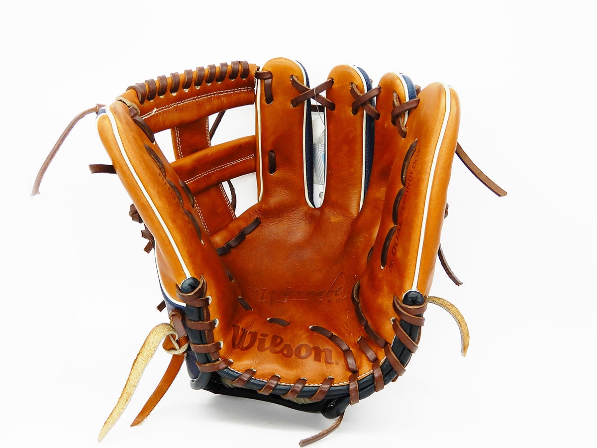 Wilson ウィルソン ワナビーヒーローデュアル 軟式内野用グローブ 未使用品 野球 ウィルソン 軟式 グローブ グラブ ワナビー ヒーロー