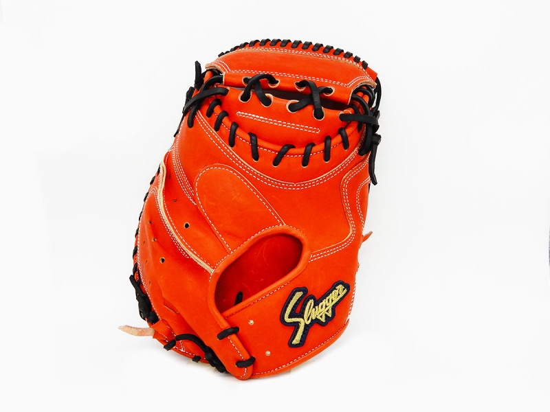 久保田スラッガーズ　少年用キャッチャーミット　中古 少年軟式キャッチャーミット