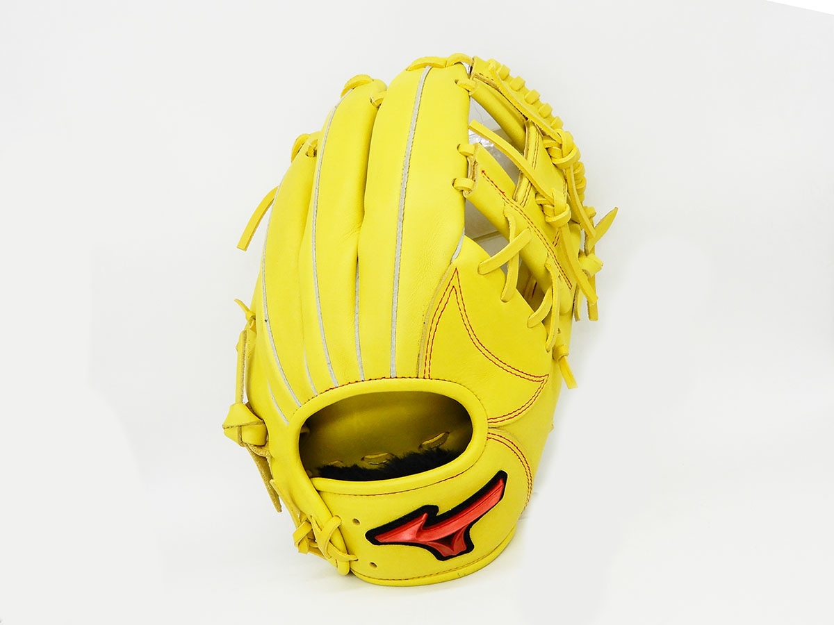 ✨未使用✨MIZUNO 軟式グローブ WILL DRIVE イエロー 野球