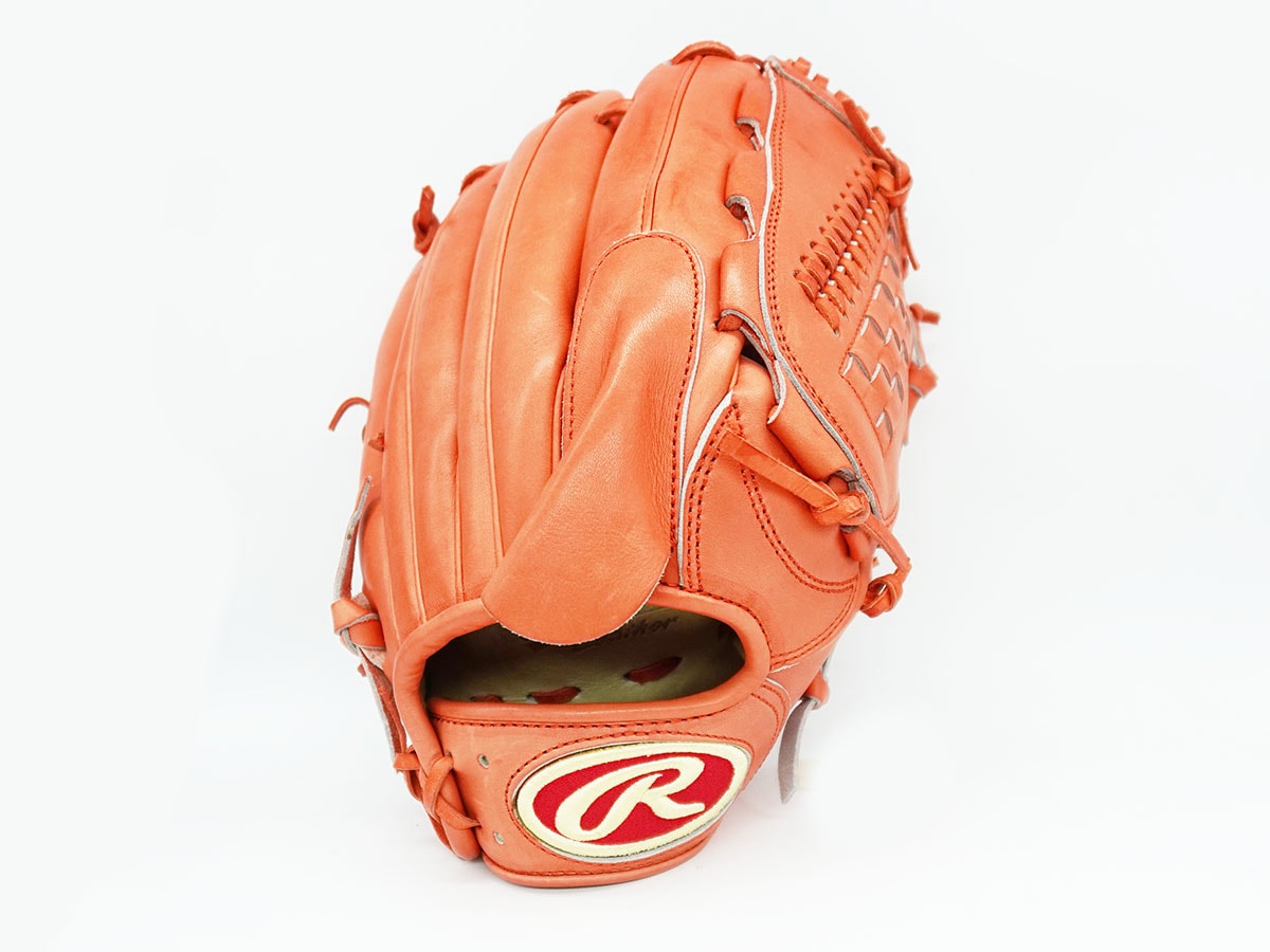 Rawlings DEER HAND 軟式グローブ オレンジ×ライトブラウン
