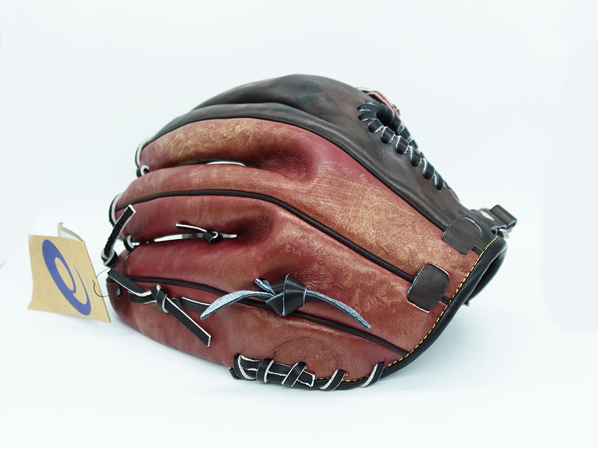 実使用グローブ ローリングス ビンテージグラブ アシックス時代 内野用 軟式グローブ