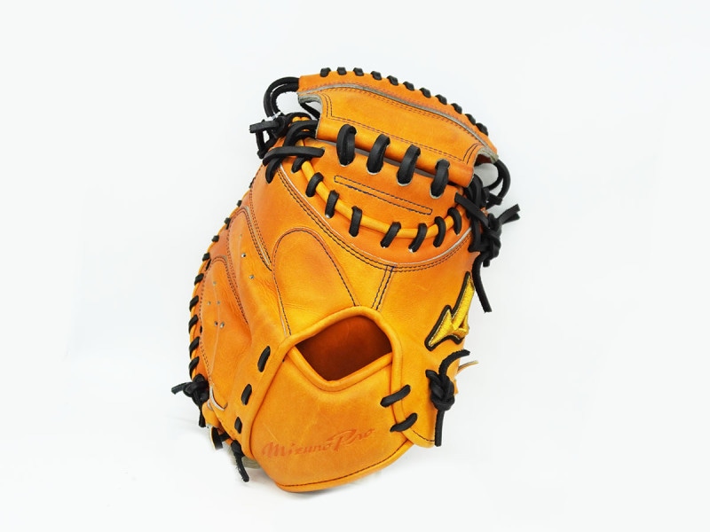 【美品✨】MIZUNO Pro キャッチャーミット イエロー　ミズノ　グローブ 楽天市場】【2023モデル】ミズノプロ mizuno pro 硬式