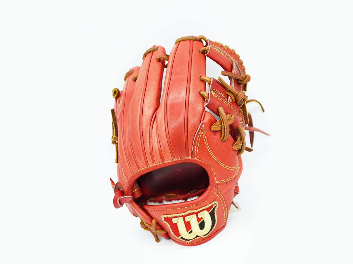Wilson 赤 硬式内野用グローブ
