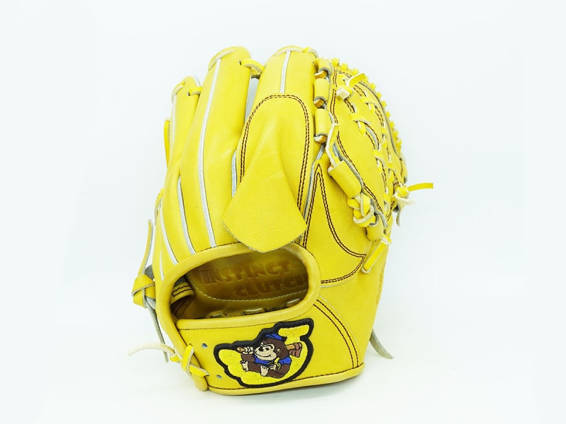 【未使用】ごりら印の野球道具　投手用OBK 硬式グローブ 別注オーダー ごりら印の野球道具 店舗別注 硬式野球グラブ 投手用 OBK型 野球