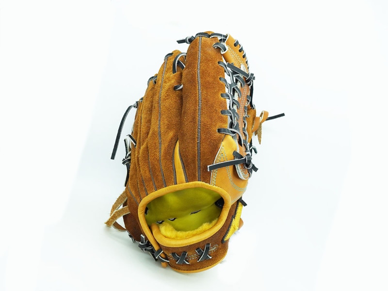 ミズノプロオーダー内野手用　グリス交換済み ミズノプロ オーダー グラブ 内野手用 ブロンド 革紐 グリス