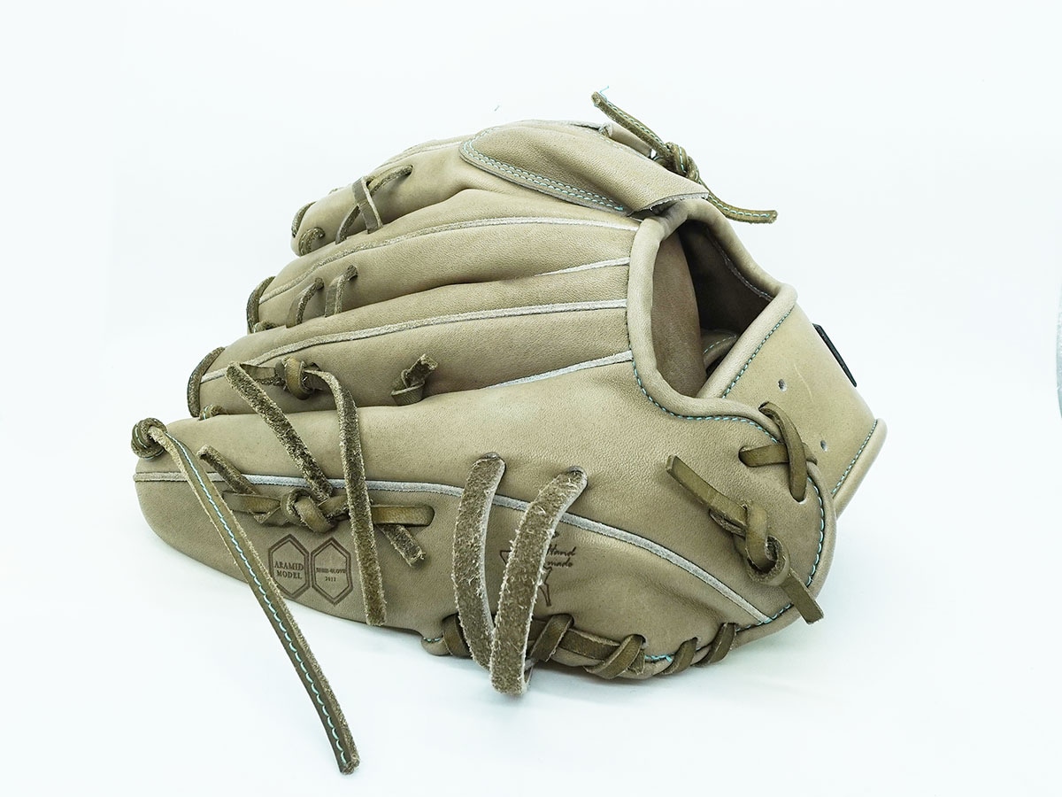 ジュンケイ アラミドモデル　硬式外野用グラブ 中古品 JUNKEI-GLOVE（ジュンケイグラブ） 硬式グラブ アラミドシリーズ 外