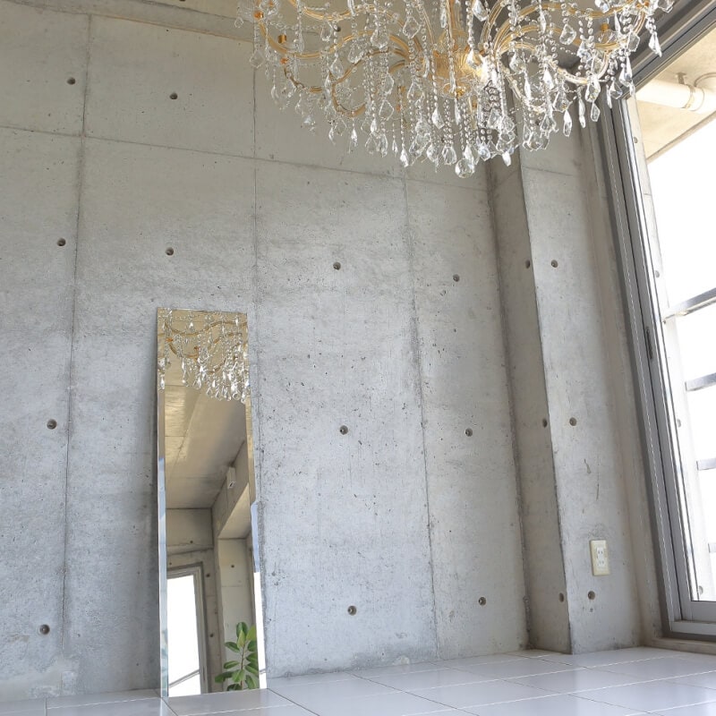 次世代姿見鏡プレミア【ワイドカット5ｍｍ】350×1000