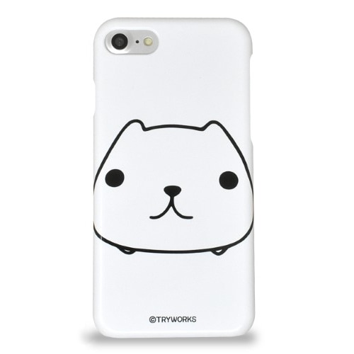 カピバラさん iPhoneハードケース FACE（WH）【15営業日以内に