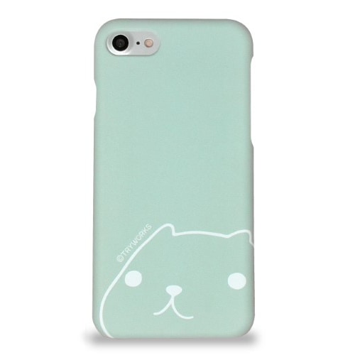 カピバラさん iPhoneハードケース FACE（WL・GR）【15営業日以内