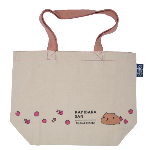 14営業日内に発送】カピバラさん刺繍 B4トート（RINGO） | 雑貨