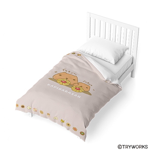 20営業日内に発送】カピバラさん きゃらりえSheetsCover -COOKIE