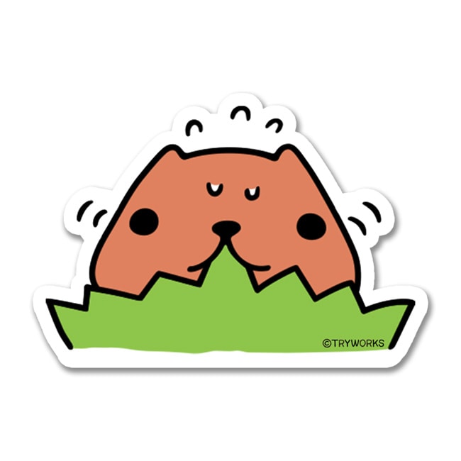 ステッカー 仔カピ兄 | ステーショナリー,シール・ステッカー