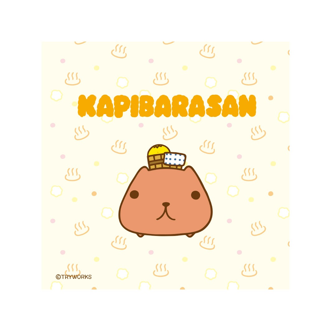 カピバラさん ちょいでかミニタオル ゆず | 雑貨 | | カピバラさん