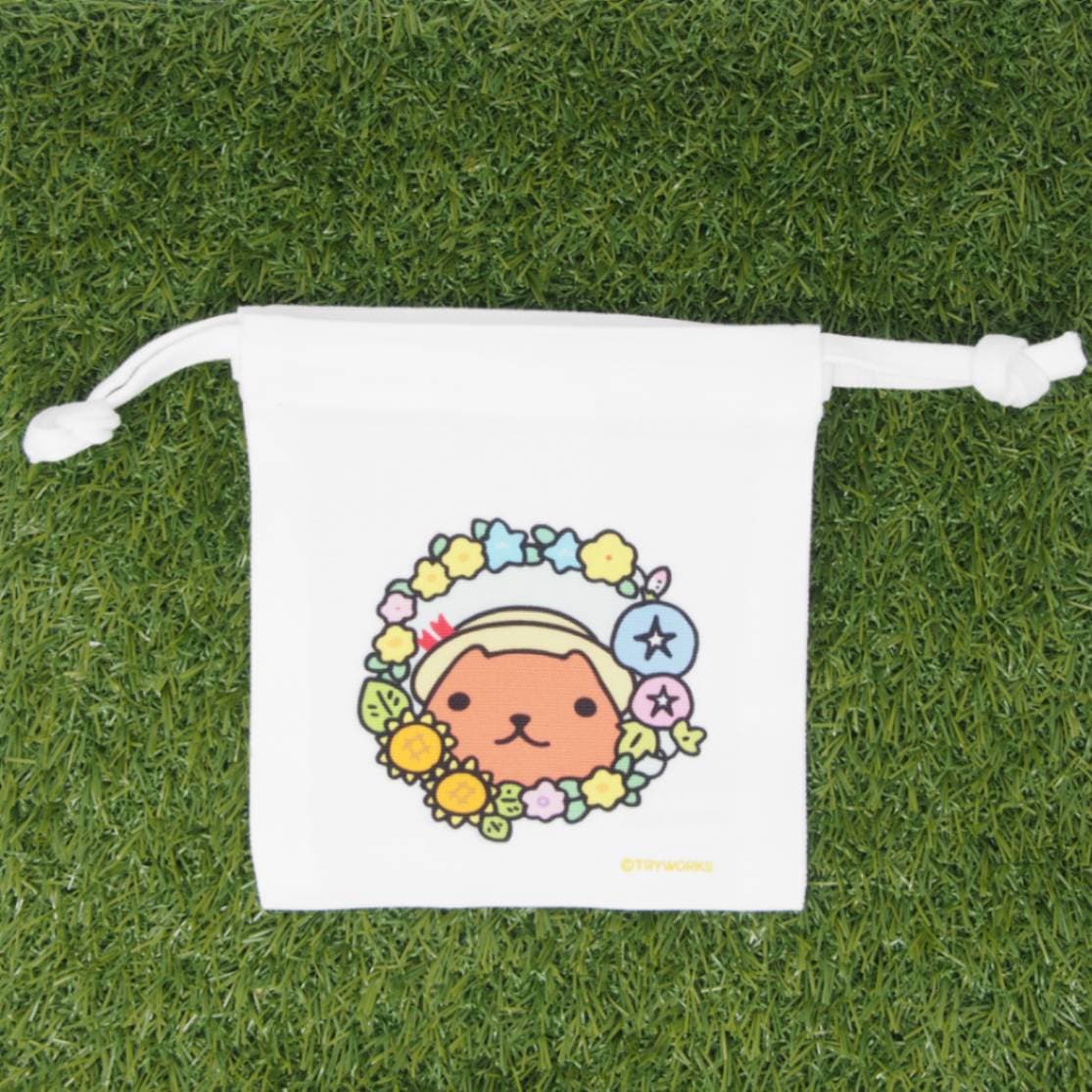 カピバラさん注文品　1200g カピバラさん 巾着 | 雑貨 | | カピバラさんキュルッとマーケット