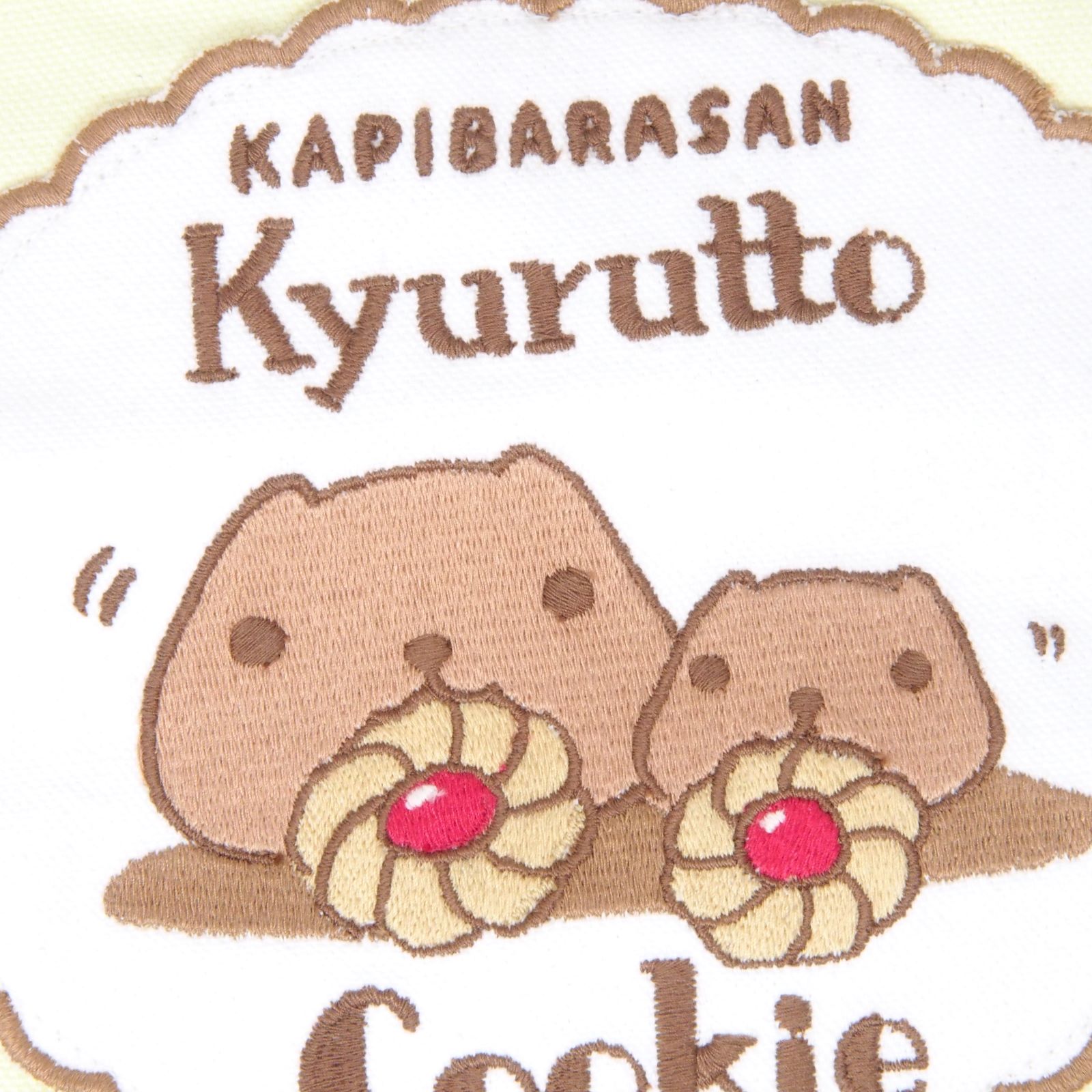 カピバラさん ワッペンランチトート（クッキー） | ファッション