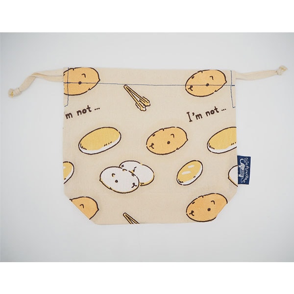 かぴばらです。他の方は購入をご遠慮下さいませ。 カピバラさん刺繍巾着 【12営業日内に発送】 | 雑貨 | | カピバラさん