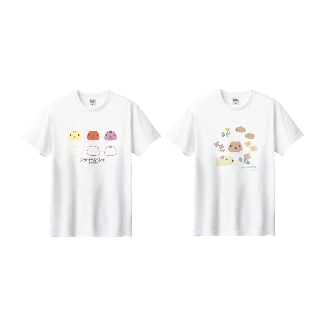 カピバラさん 半袖Tシャツ TREE FACE | ファッション・バッグ