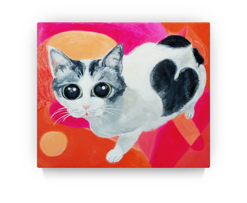 猫 石原英介 イシハラエースケ 絵画