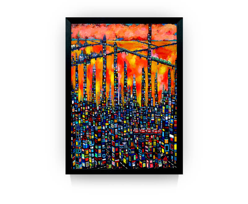 大谷太郎「evning city」