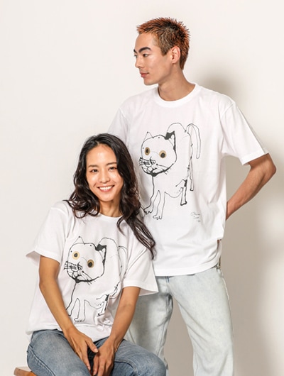 今井龍満 × 求龍堂 T-Shirts 「Cat」｜求龍堂