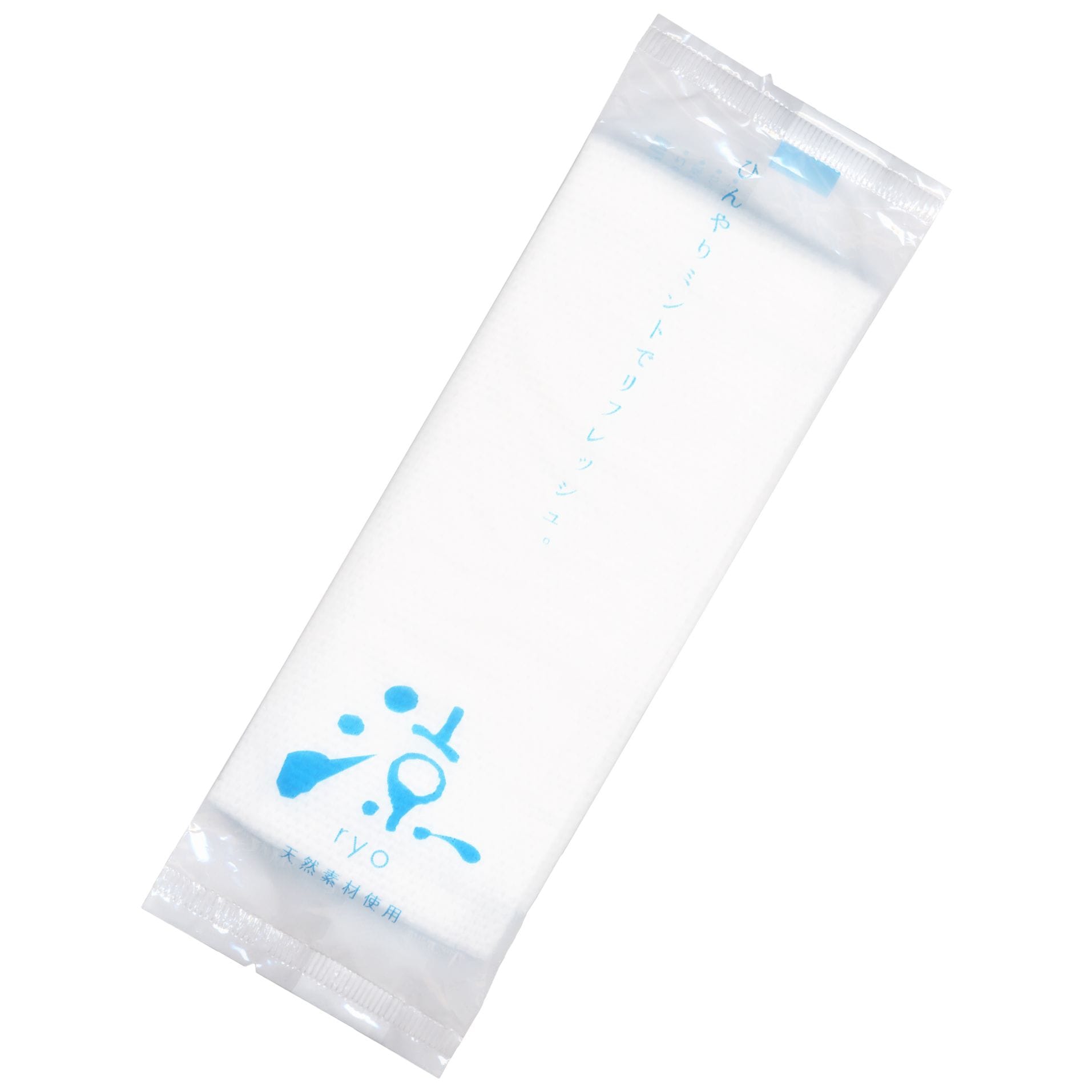 九州紙工 ひんやりおしぼり「涼」800本入り 業務用 メンソール配合 天然素材 低刺激 日本製 R-1