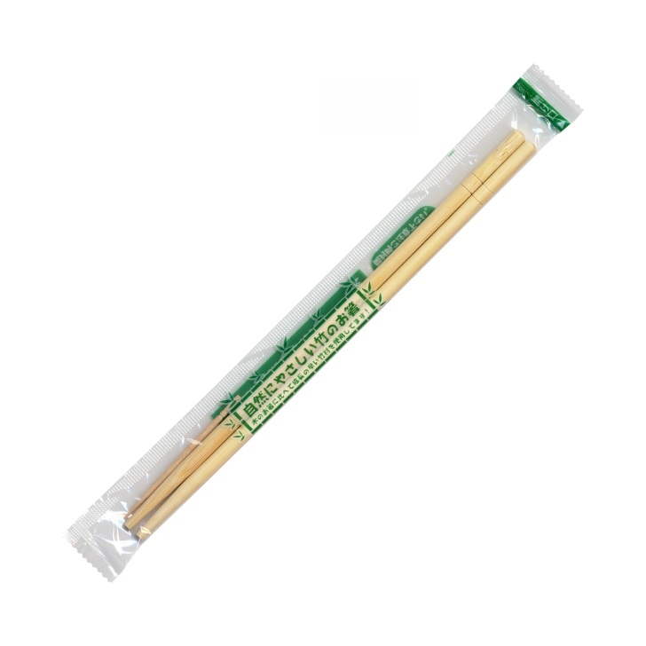 九州紙工 OPP完封箸 竹丸5.5mm  4,000膳  爪楊枝入り 衛生的 個包装使い捨て テイクアウト 飲食店